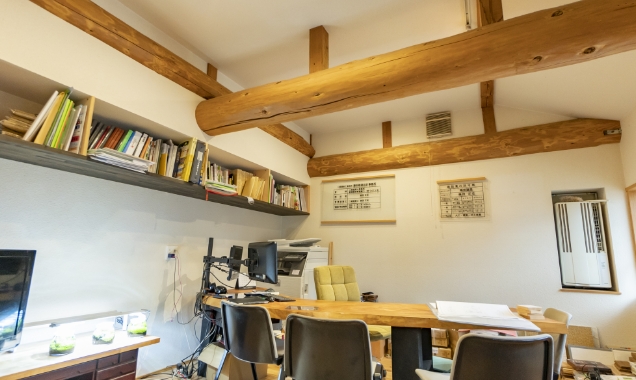 木の香住宅の事務所の写真